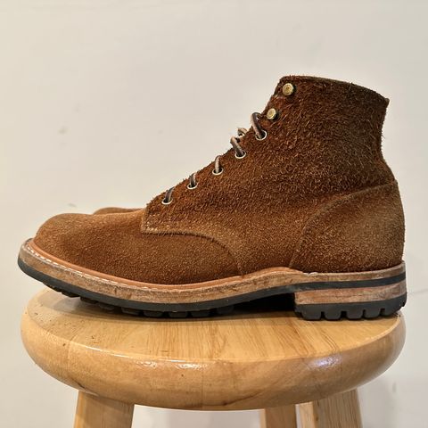 View photo of Truman Service Boot in Cattail Grizzly Roughout