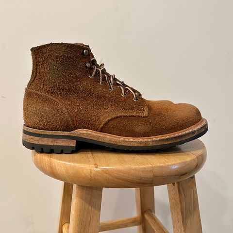 View photo of Truman Service Boot in Cattail Grizzly Roughout