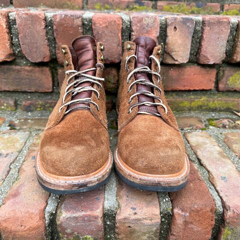 View photo of Truman Service Boot in Cattail Grizzly Roughout