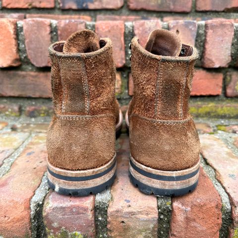 View photo of Truman Service Boot in Cattail Grizzly Roughout