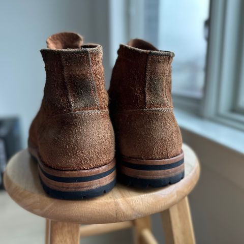 View photo of Truman Service Boot in Cattail Grizzly Roughout