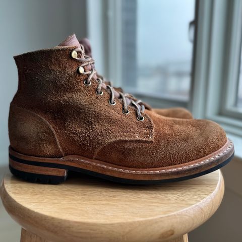 View photo of Truman Service Boot in Cattail Grizzly Roughout