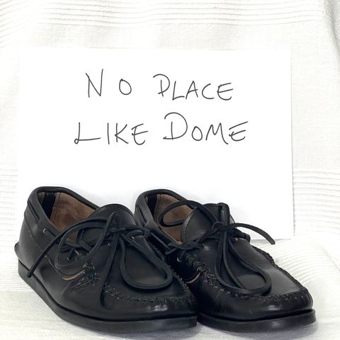 Yuketen Canoe Moc in Horween Black Chromexcel
