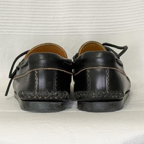 Yuketen Canoe Moc in Horween Black Chromexcel
