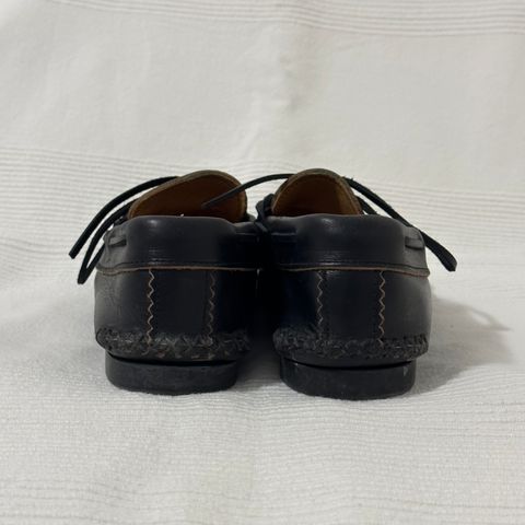 Yuketen Canoe Moc in Horween Black Chromexcel