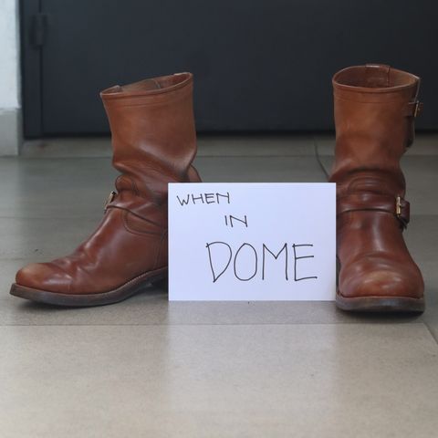 Briselblack The Keeper 'Type 2' Engineer Boot in Toscanello Waxed Horsebutt Maryam Tannery