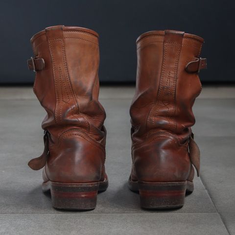 Briselblack The Keeper 'Type 2' Engineer Boot in Toscanello Waxed Horsebutt Maryam Tannery
