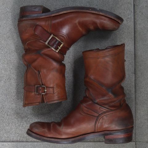 Briselblack The Keeper 'Type 2' Engineer Boot in Toscanello Waxed Horsebutt Maryam Tannery