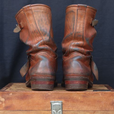 Briselblack The Keeper 'Type 2' Engineer Boot in Toscanello Waxed Horsebutt Maryam Tannery