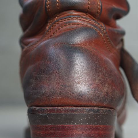 Briselblack The Keeper 'Type 2' Engineer Boot in Toscanello Waxed Horsebutt Maryam Tannery