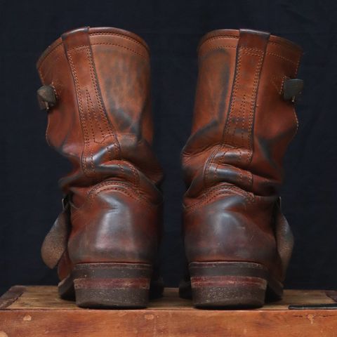 Briselblack The Keeper 'Type 2' Engineer Boot in Toscanello Waxed Horsebutt Maryam Tannery