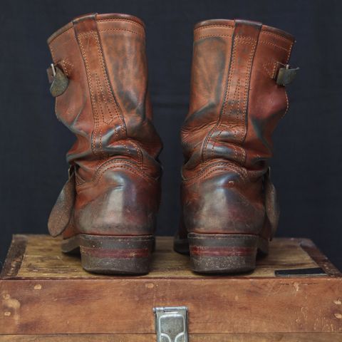 Briselblack The Keeper 'Type 2' Engineer Boot in Toscanello Waxed Horsebutt Maryam Tannery