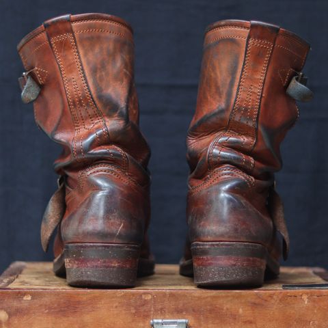 Briselblack The Keeper 'Type 2' Engineer Boot in Toscanello Waxed Horsebutt Maryam Tannery