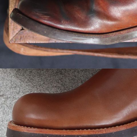 Briselblack The Keeper 'Type 2' Engineer Boot in Toscanello Waxed Horsebutt Maryam Tannery