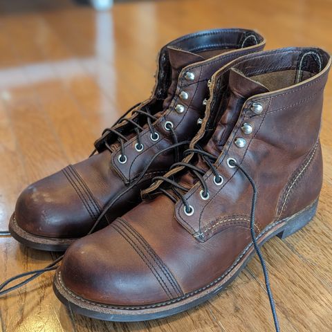 Red Wing Iron Ranger in S.B. Foot Copper Rough and Tough
