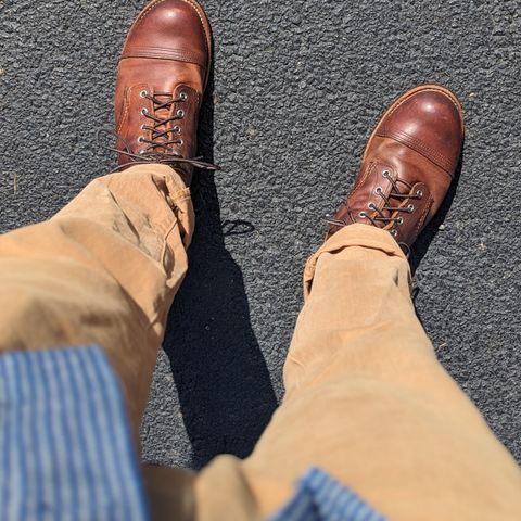 Red Wing Iron Ranger in S.B. Foot Copper Rough and Tough