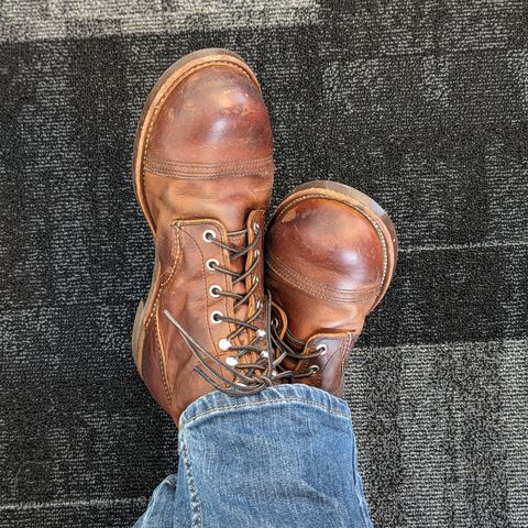 Red Wing Iron Ranger in S.B. Foot Copper Rough and Tough