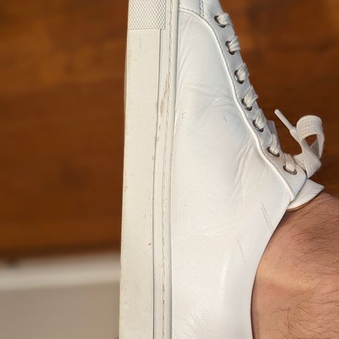 Thursday Premier Low Top in White Italian Nappa