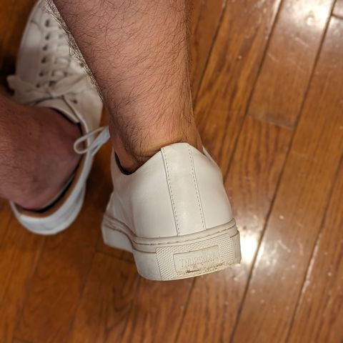 Thursday Premier Low Top in White Italian Nappa