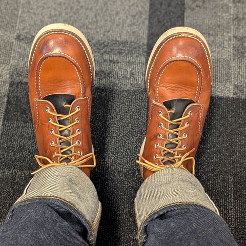 Red Wing 6-Inch Classic Moc in S.B. Foot Oro Legacy