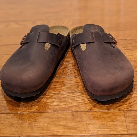 Birkenstock Boston in Habana Oiled Leather