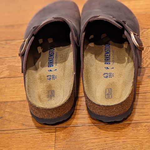 Birkenstock Boston in Habana Oiled Leather