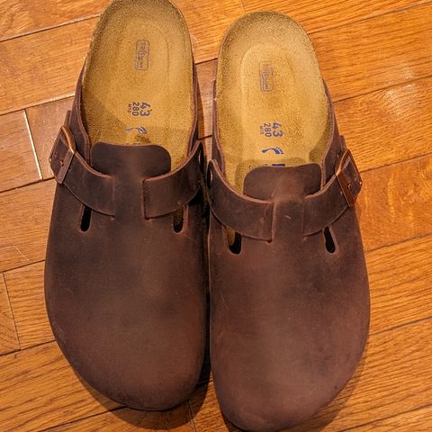 Birkenstock Boston in Habana Oiled Leather