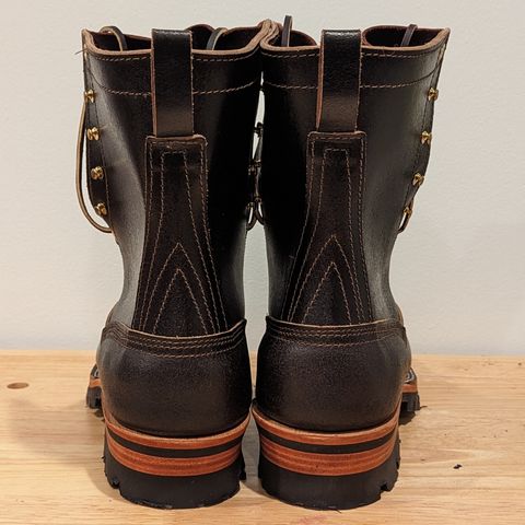 Nicks Lace to Toe Heritage in Horween Brown Waxed Flesh