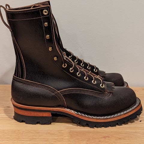 Nicks Lace to Toe Heritage in Horween Brown Waxed Flesh