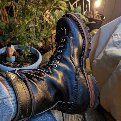 Nicks Lace to Toe Heritage in Horween Brown Waxed Flesh