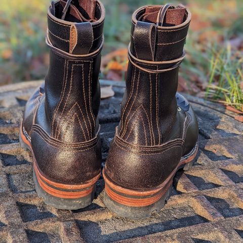 Nicks Lace to Toe Heritage in Horween Brown Waxed Flesh