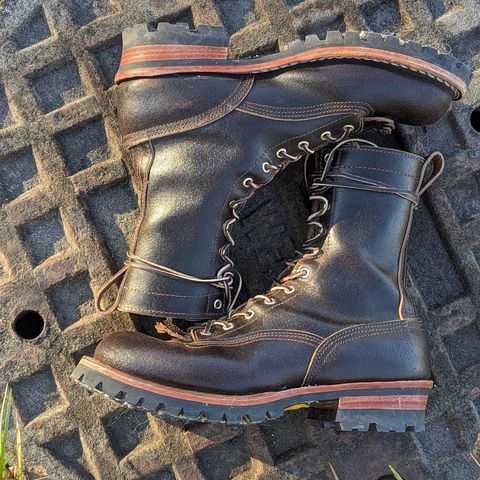 Nicks Lace to Toe Heritage in Horween Brown Waxed Flesh