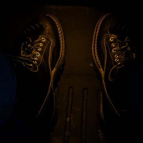 Nicks Lace to Toe Heritage in Horween Brown Waxed Flesh