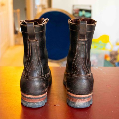 Nicks Lace to Toe Heritage in Horween Brown Waxed Flesh