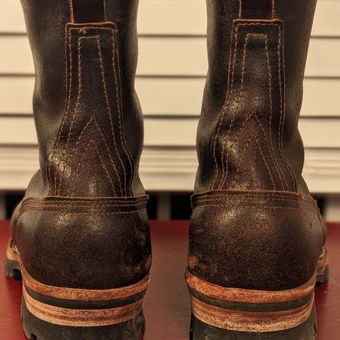 Nicks Lace to Toe Heritage in Horween Brown Waxed Flesh