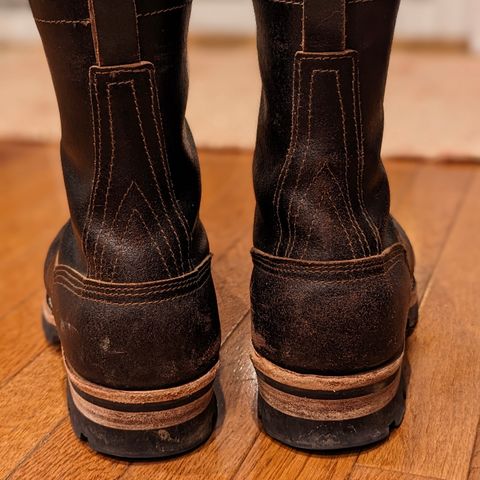 Nicks Lace to Toe Heritage in Horween Brown Waxed Flesh