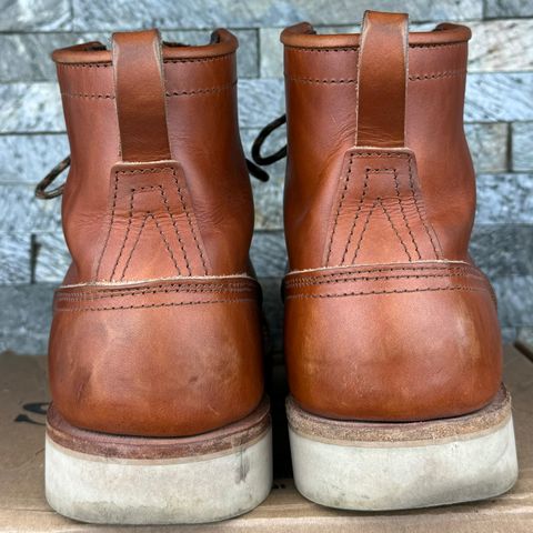 View photo of Nicks Moc Toe in Wickett & Craig Natural Double Stuffed