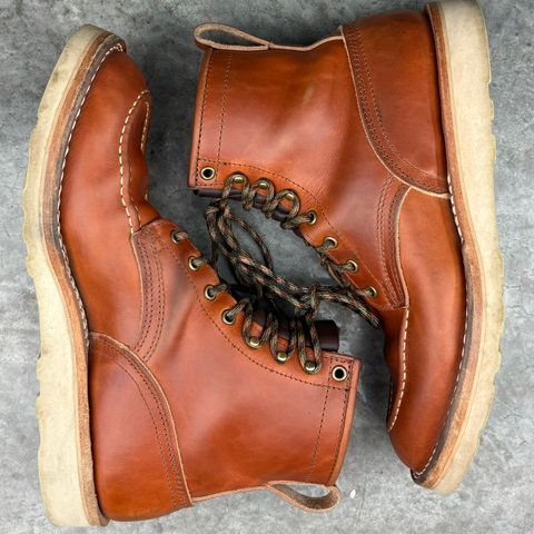 View photo of Nicks Moc Toe in Wickett & Craig Natural Double Stuffed