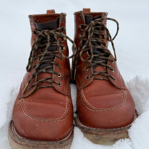 View photo of Nicks Moc Toe in Wickett & Craig Natural Double Stuffed