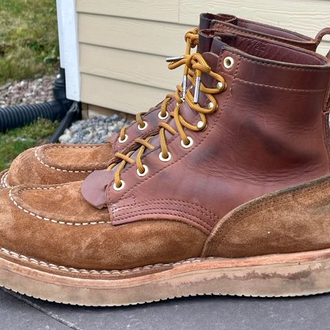 View photo of Nicks Moc Toe in Seidel 1964 Brown Roughout