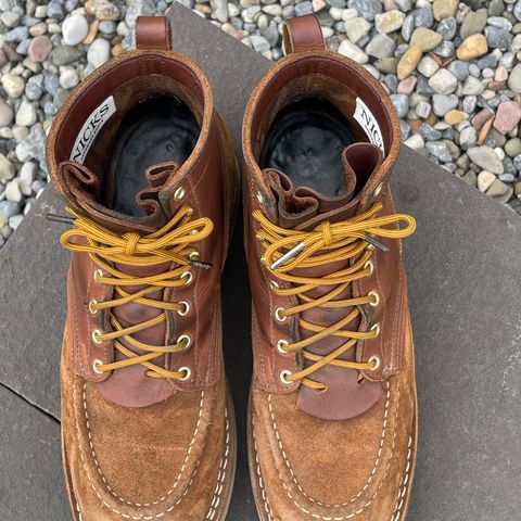 View photo of Nicks Moc Toe in Seidel 1964 Brown Roughout