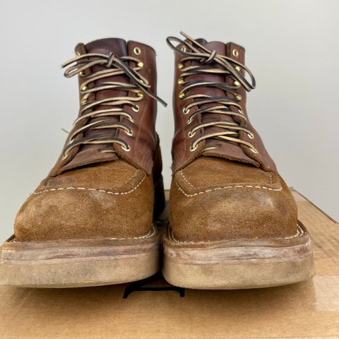 View photo of Nicks Moc Toe in Seidel 1964 Brown Roughout