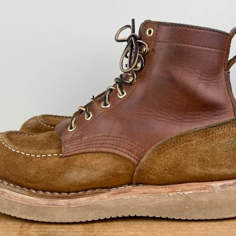 View photo of Nicks Moc Toe in Seidel 1964 Brown Roughout