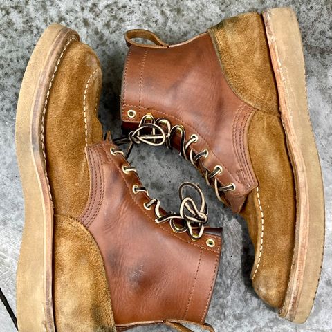 View photo of Nicks Moc Toe in Seidel 1964 Brown Roughout