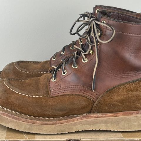 View photo of Nicks Moc Toe in Seidel 1964 Brown Roughout