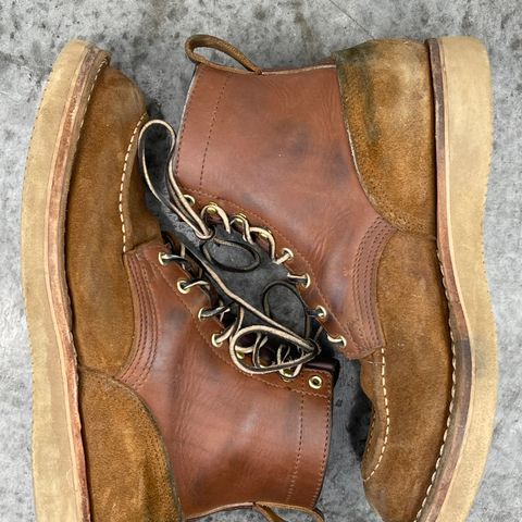 View photo of Nicks Moc Toe in Seidel 1964 Brown Roughout