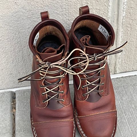 Search result thumbnail of Nicks Lace Up Heritage in Wickett & Craig Buck Brown Double Stuffed