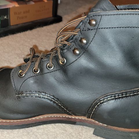 Red Wing Iron Ranger in S.B. Foot Charcoal Rough and Tough