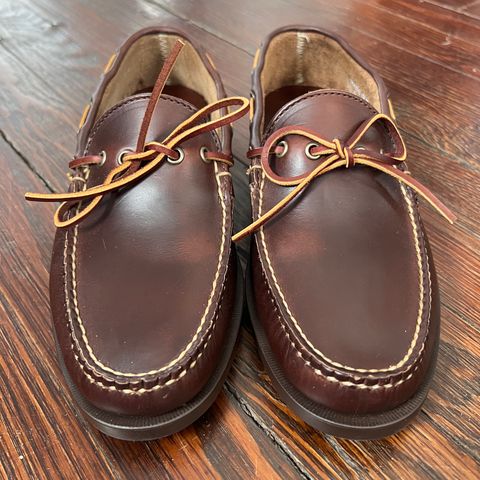 Rancourt & Co. Gilman Camp Moc in Horween Dark Brown Chromepak