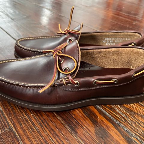 Rancourt & Co. Gilman Camp Moc in Horween Dark Brown Chromepak